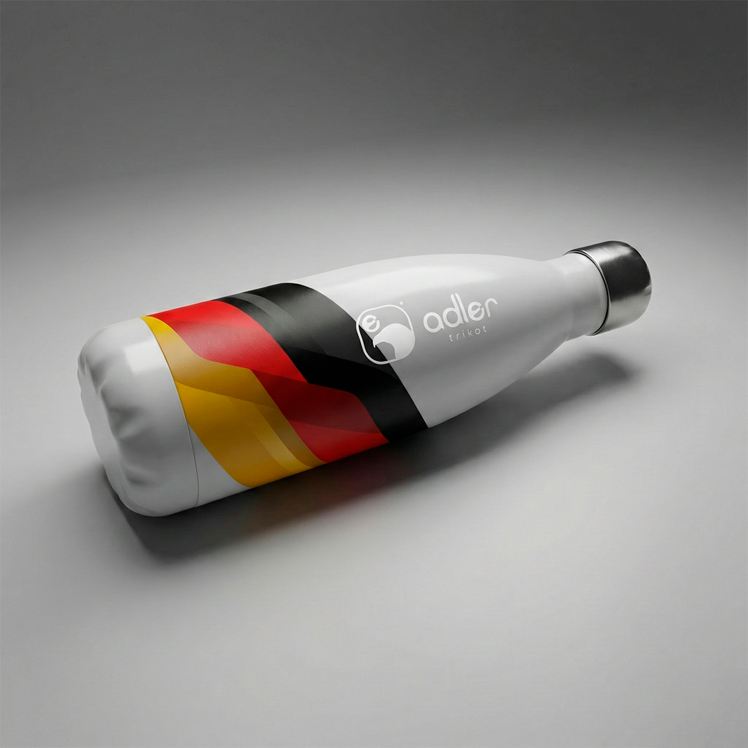 Adler Trikot „Stolz der Nation“ Premium-Thermoflasche | Deutschland Edition