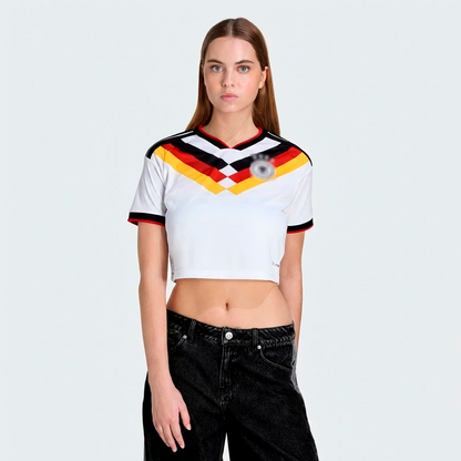 Deutschland 26 Cropped Heimtrikot Damen
