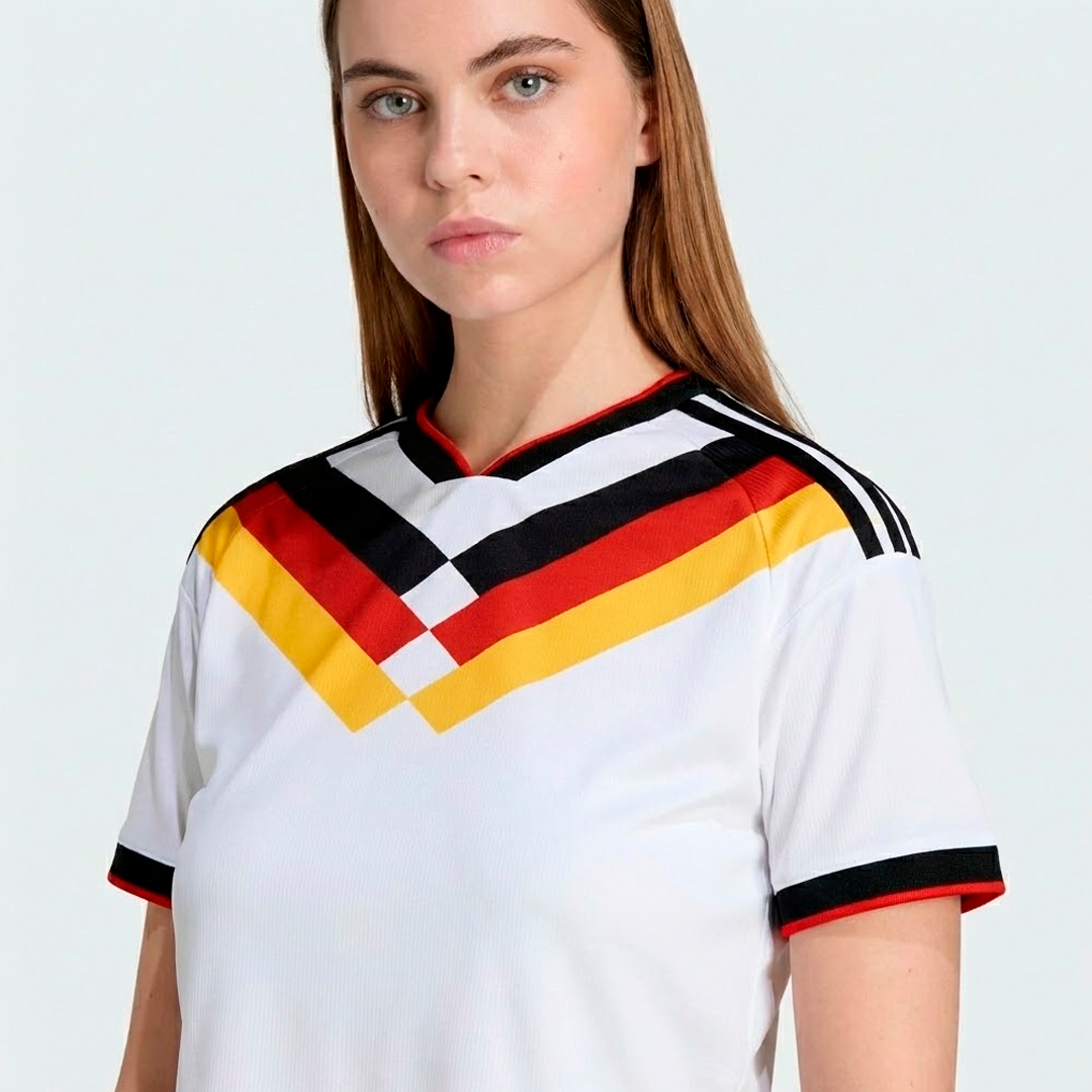 Deutschland 26 Cropped Heimtrikot Damen