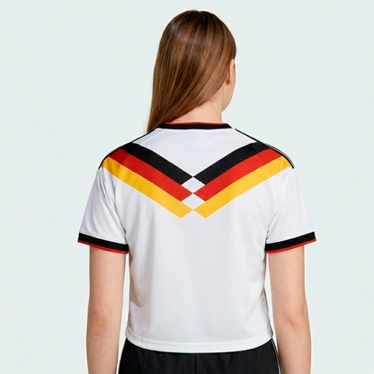 Deutschland 26 Cropped Heimtrikot Damen
