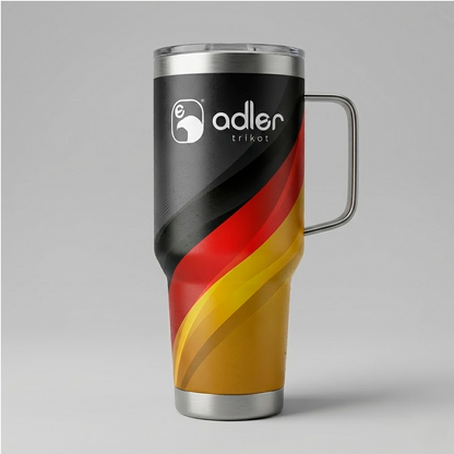 Adler Trikot „Langstrecke“ Travel Mug | Deutschland Edition